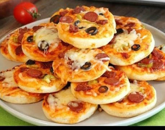 Mini pizza vegetables